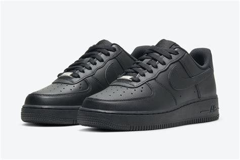 nike black air force 1